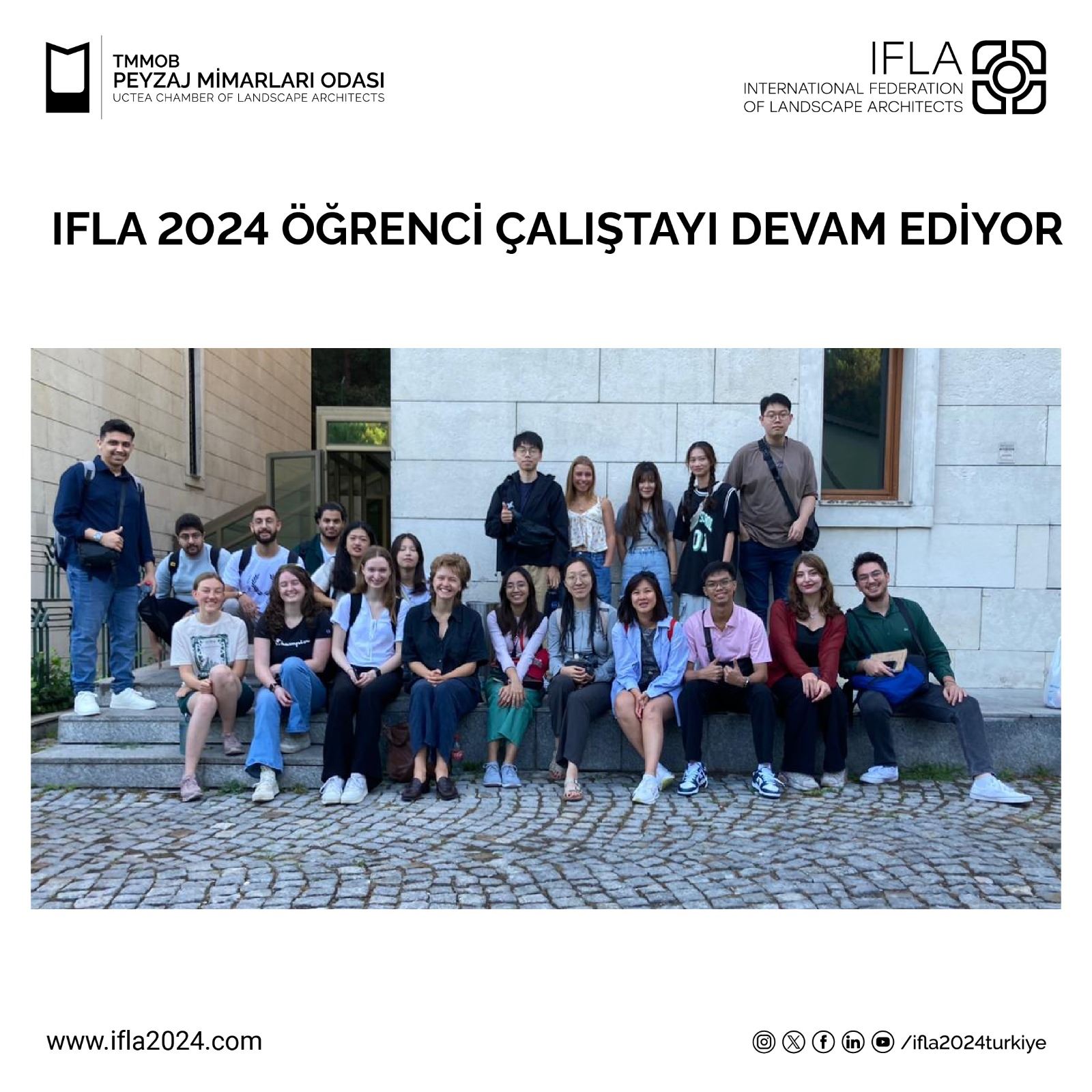 IFLA 2024 | IFLA 2024 ÖĞRENCİ ÇALIŞTAYI DEVAM EDİYOR