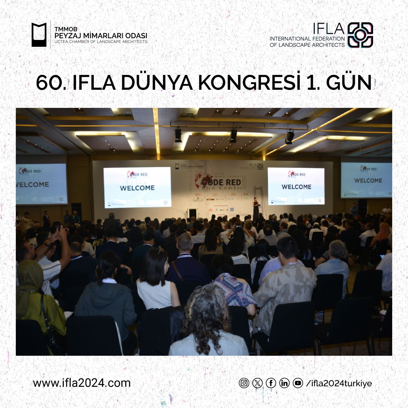 IFLA 2024 | 60. IFLA DÜNYA KONGRESİ 1. GÜN