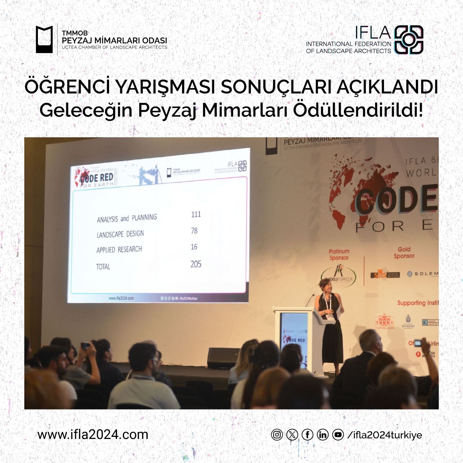 IFLA 2024 | ÖĞRENCİ YARIŞMASI SONUÇLARI AÇIKLANDI: Geleceğin Peyzaj Mimarları Ödüllendirildi!