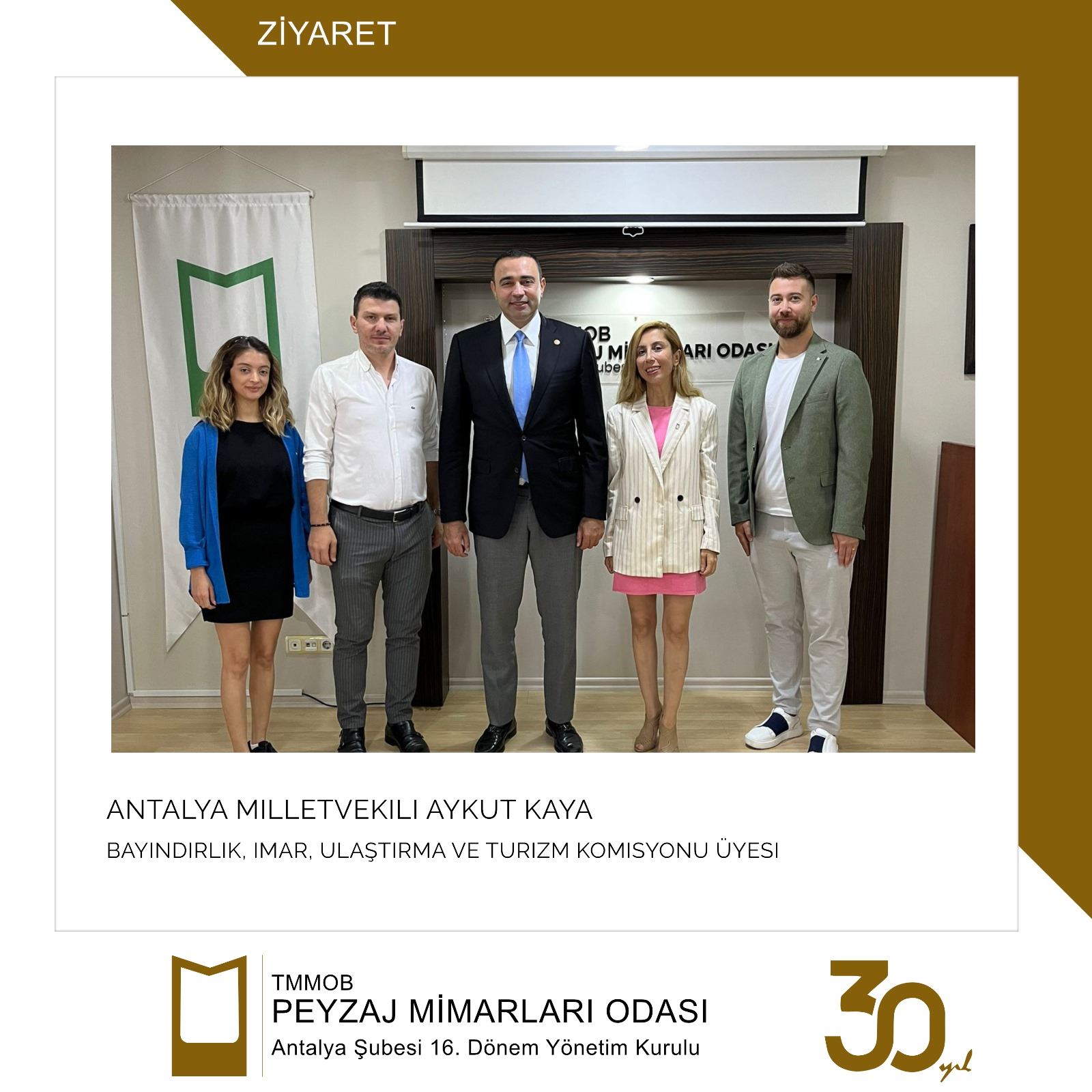 ANTALYA MİLLETVEKİLİ AYKUT KAYA ZİYARETİ