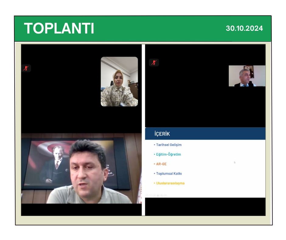 TOPLANTI I 2024 YILI DANIŞMA KURULU TOPLANTISI GERÇEKLEŞTİRİLDİ.