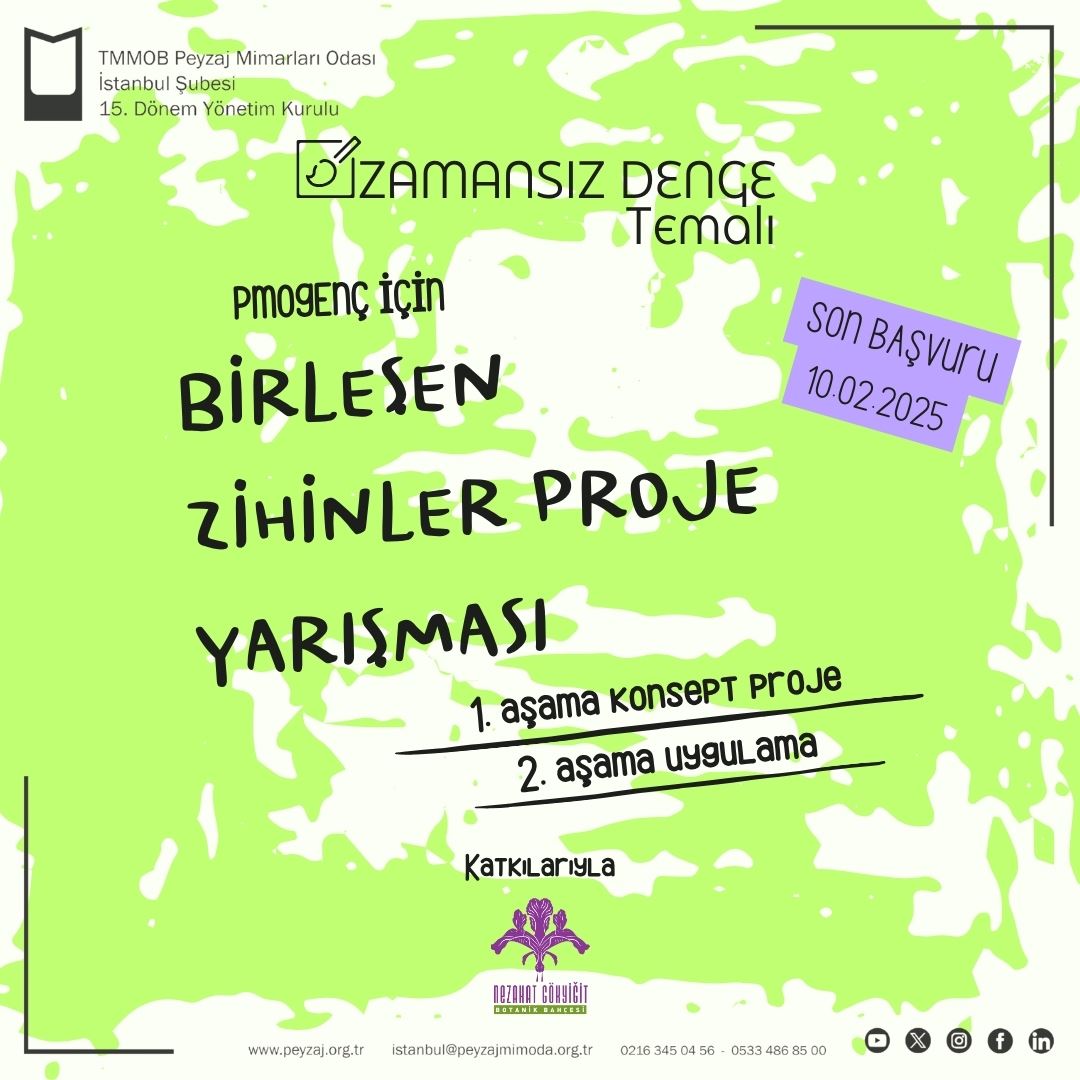 ZAMANSIZ DENGE TEMALI BİRLEŞEN ZİHİNLER ÖĞRENCİ PROJE YARIŞMASI HK.