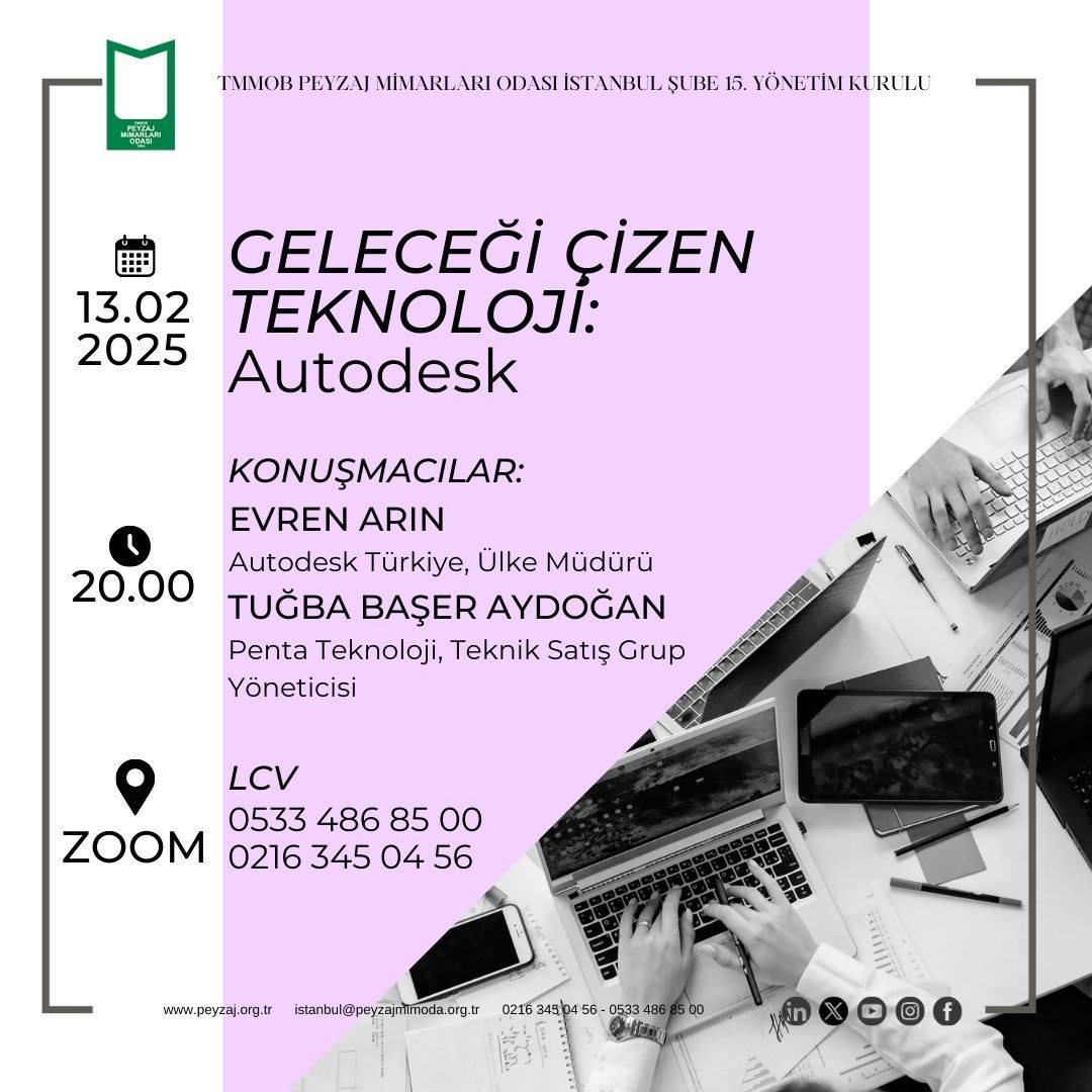 GELECEĞİ ÇİZEN TEKNOLOJİ: AUTODESK SUNUMU HK.