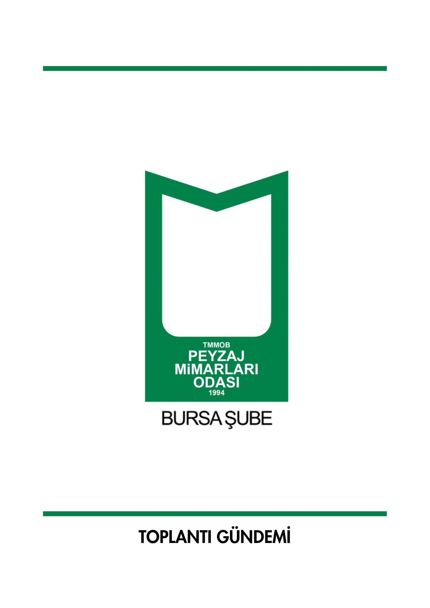 TOPLANTI GÜNDEMİ