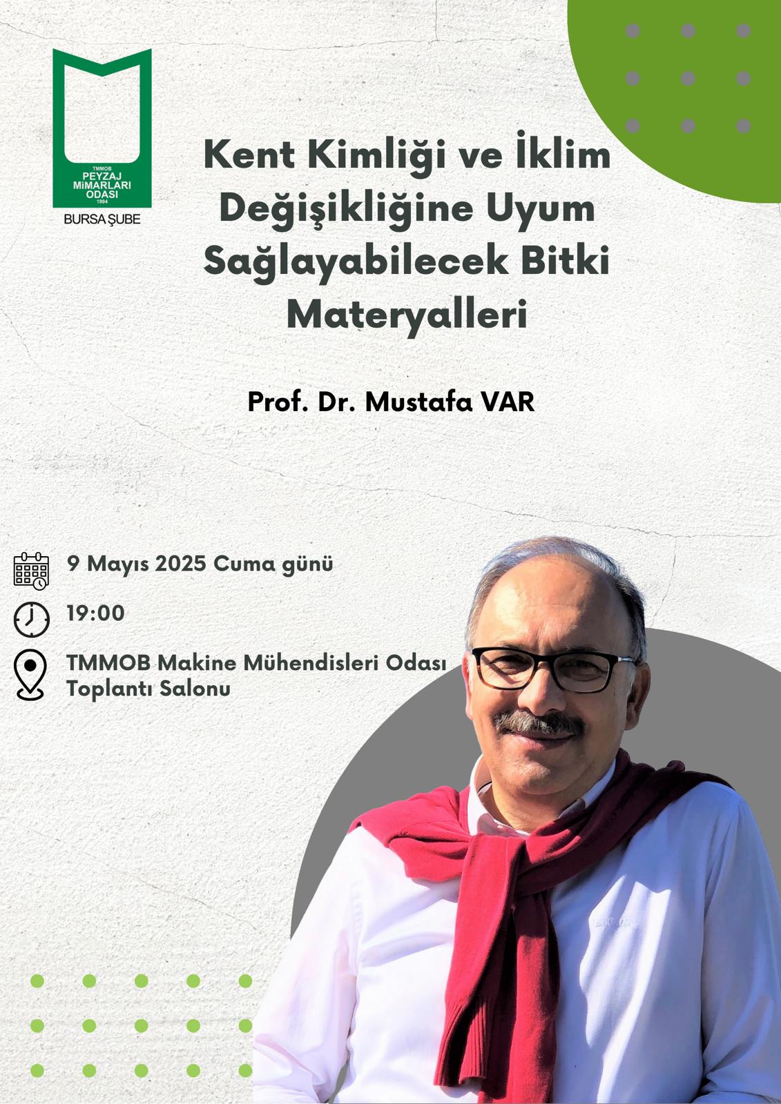 SÖYLEŞİ | KENT KİMLİĞİ VE İKLİM DEĞİŞİKLİĞİNE UYUM SAĞLAYABİLECEK BİTKİ MATERYALLERİ