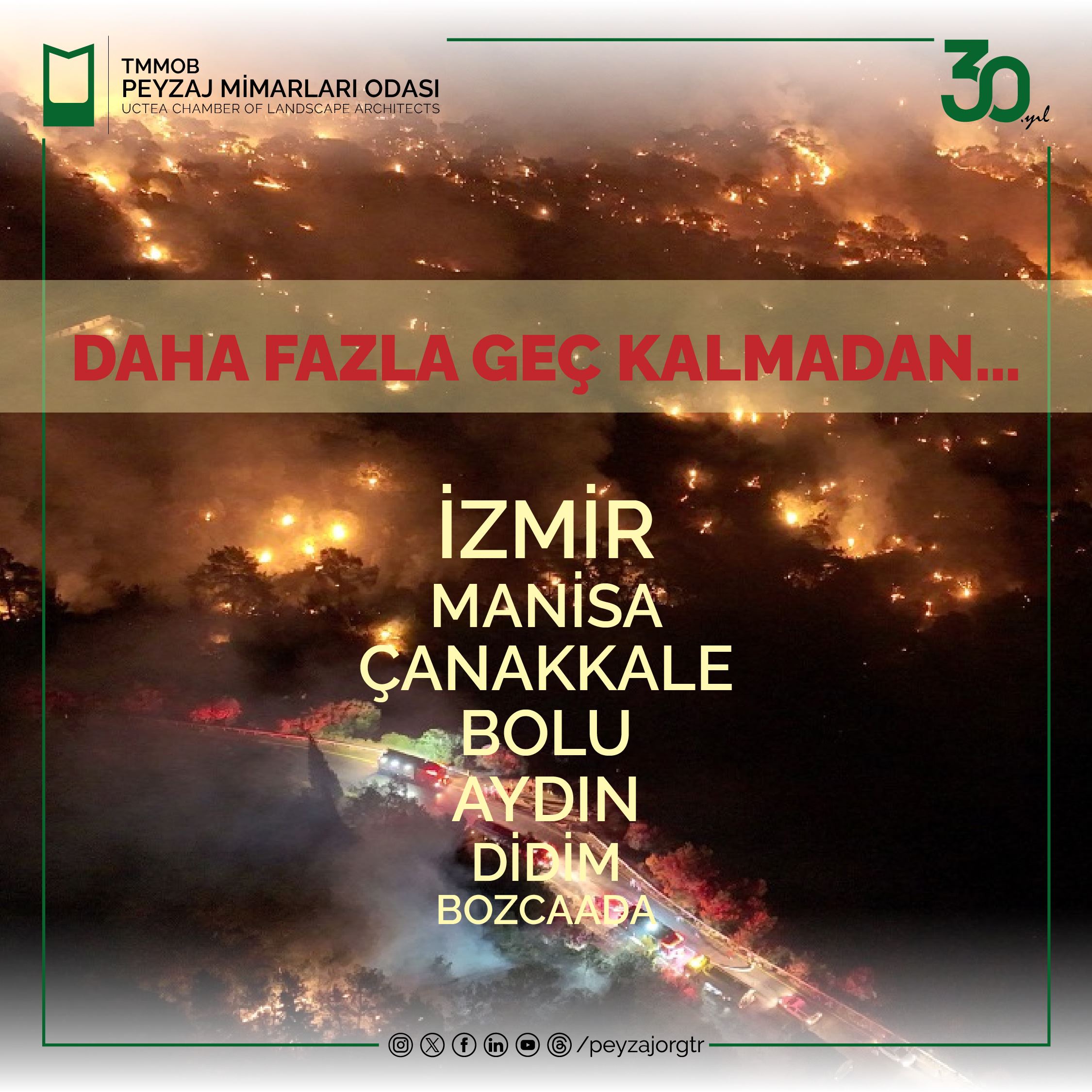 BASIN AÇIKLAMASI | DAHA FAZLA GEÇ KALMADAN…