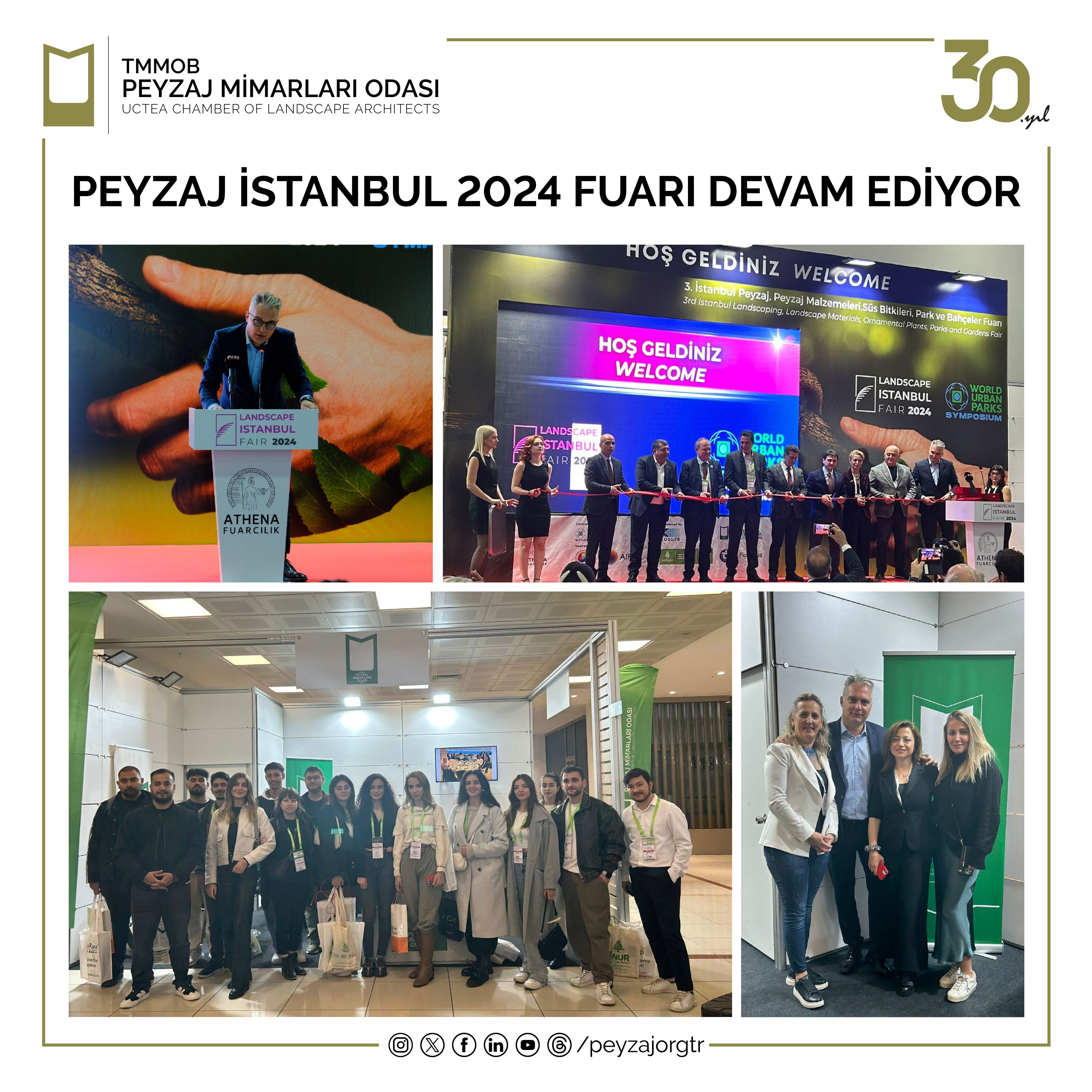 PEYZAJ İSTANBUL 2024 FUARI DEVAM EDİYOR