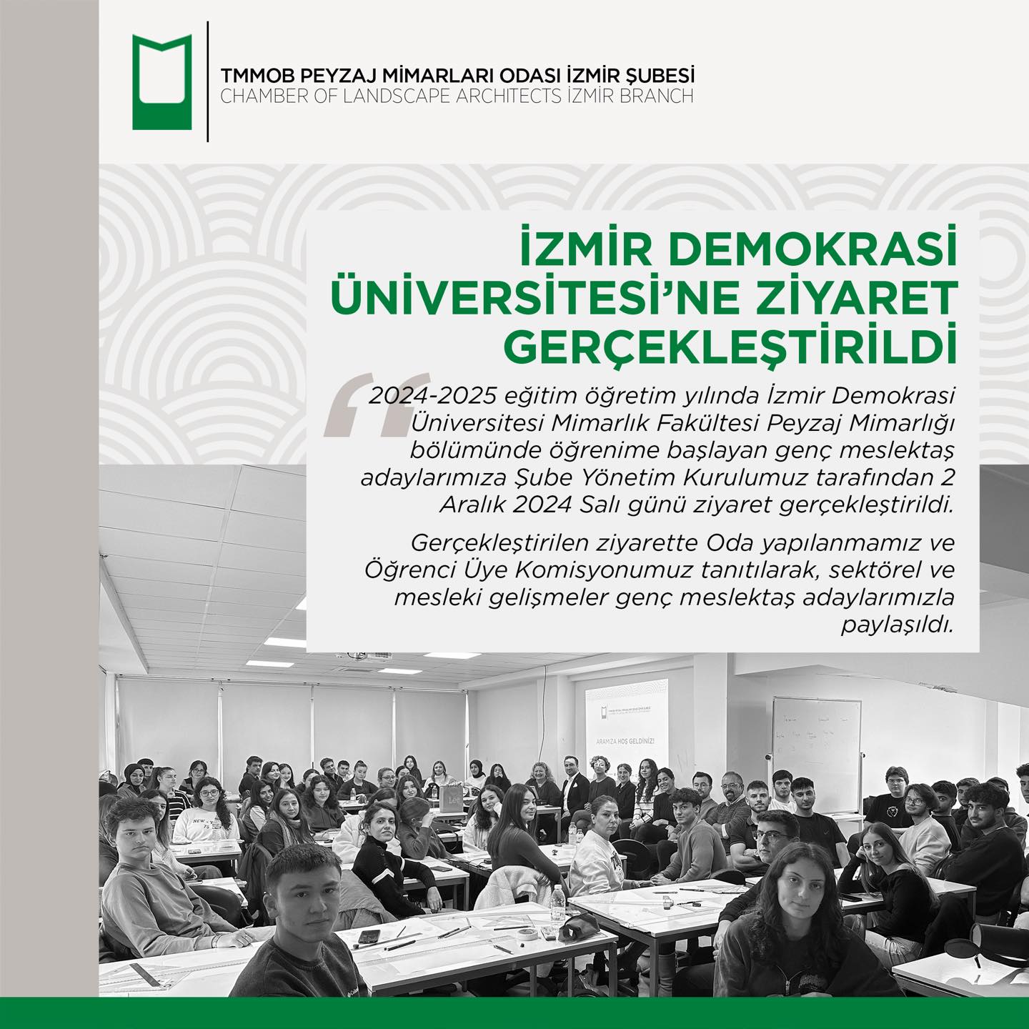 İZMİR DEMOKRASİ ÜNİVERSİTESİ’NE ZİYARET GERÇEKLEŞTİRİLDİ