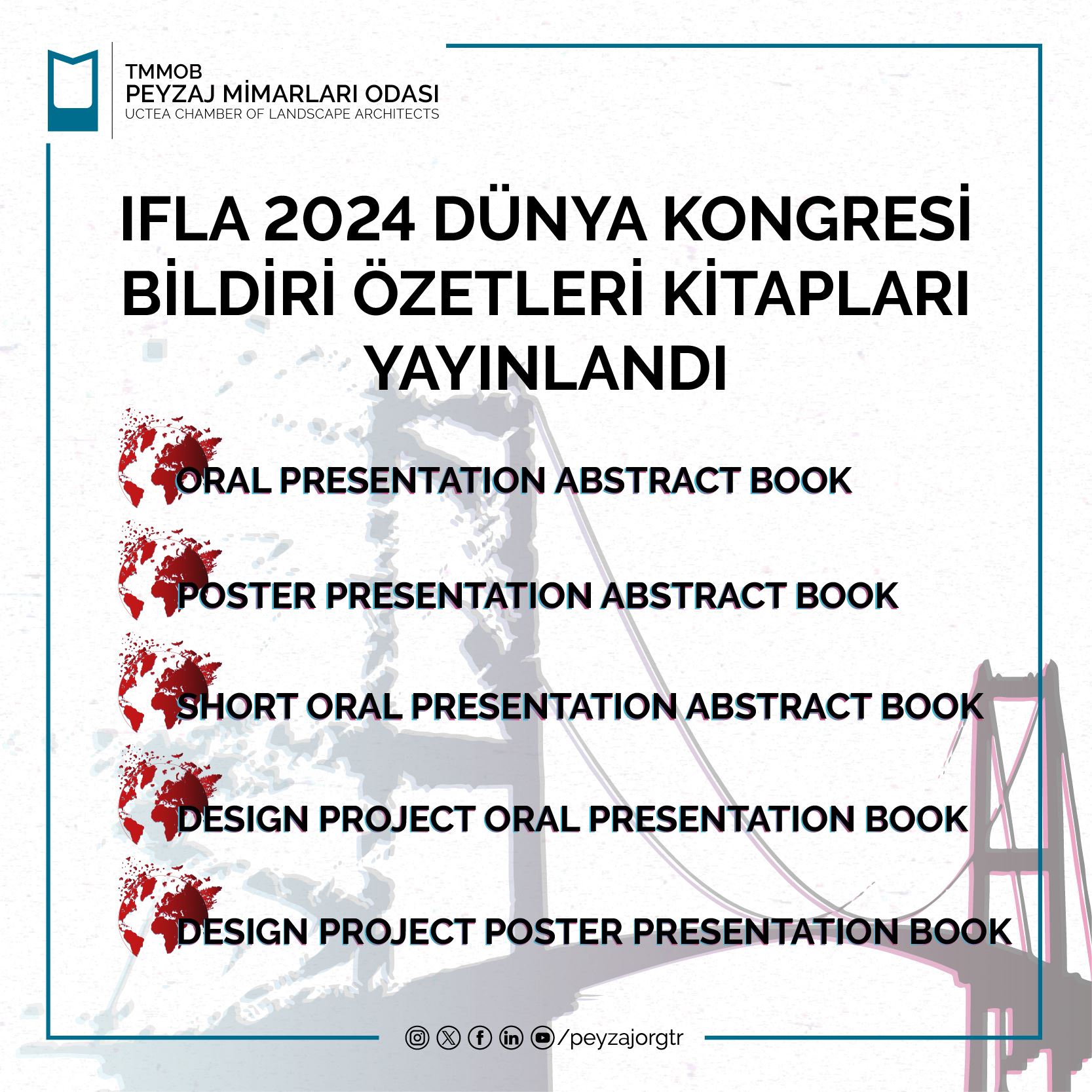 IFLA 2024 DÜNYA KONGRESİ BİLDİRİ ÖZETLERİ KİTAPLARI YAYINLANDI