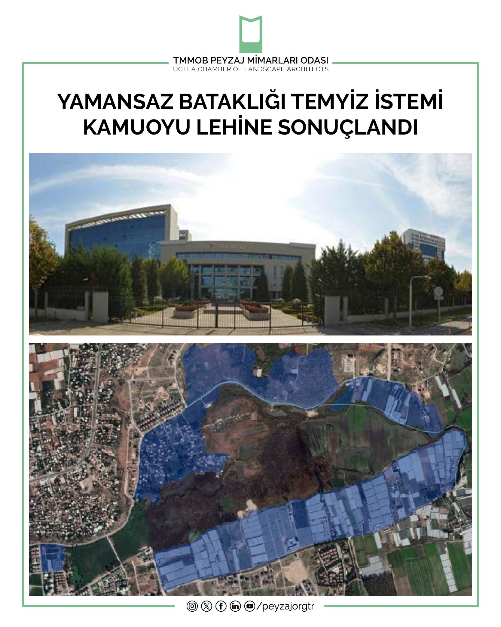 HUKUK | YAMANSAZ BATAKLIĞI TEMYİZ İSTEMİ KAMUOYU LEHİNE SONUÇLANDI