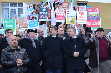 AMASRA TERMİK SANTRAL HALKIN KATILIMI TOPLANTISI YAPILAMADI

