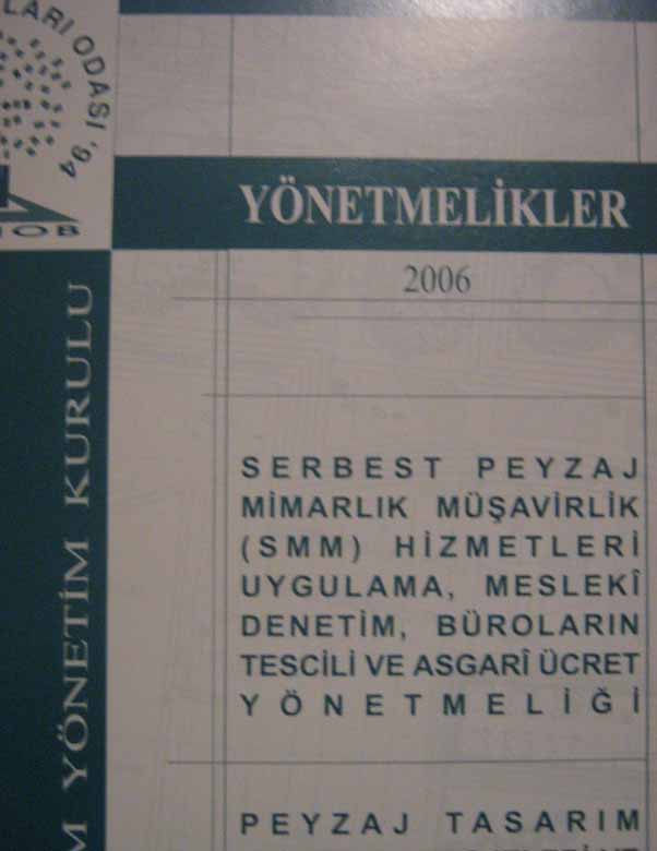 YÖNETMELİKLER - 2006 KİTABI ÇIKTI...