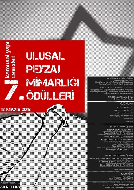 7. ULUSAL PEYZAJ MİMARLIĞI ÖDÜLLERİ - 13 MAYIS 2015