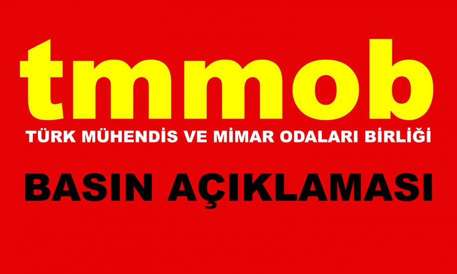 TMMOB BASIN AÇIKLAMASI : CUMHURBAŞKANI KONUŞTU, KARANLIĞIN SESİ DURUMDAN VAZİFE ÇIKARDI 