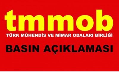 TMMOB BASIN AÇIKLAMASI:ÜLKEMİZİN SÖMÜRGE, MESLEK MENSUPLARININ MÜLTECİ HALİNE GETİRİLMESİNE RAZI OLMAYACAĞIZ
