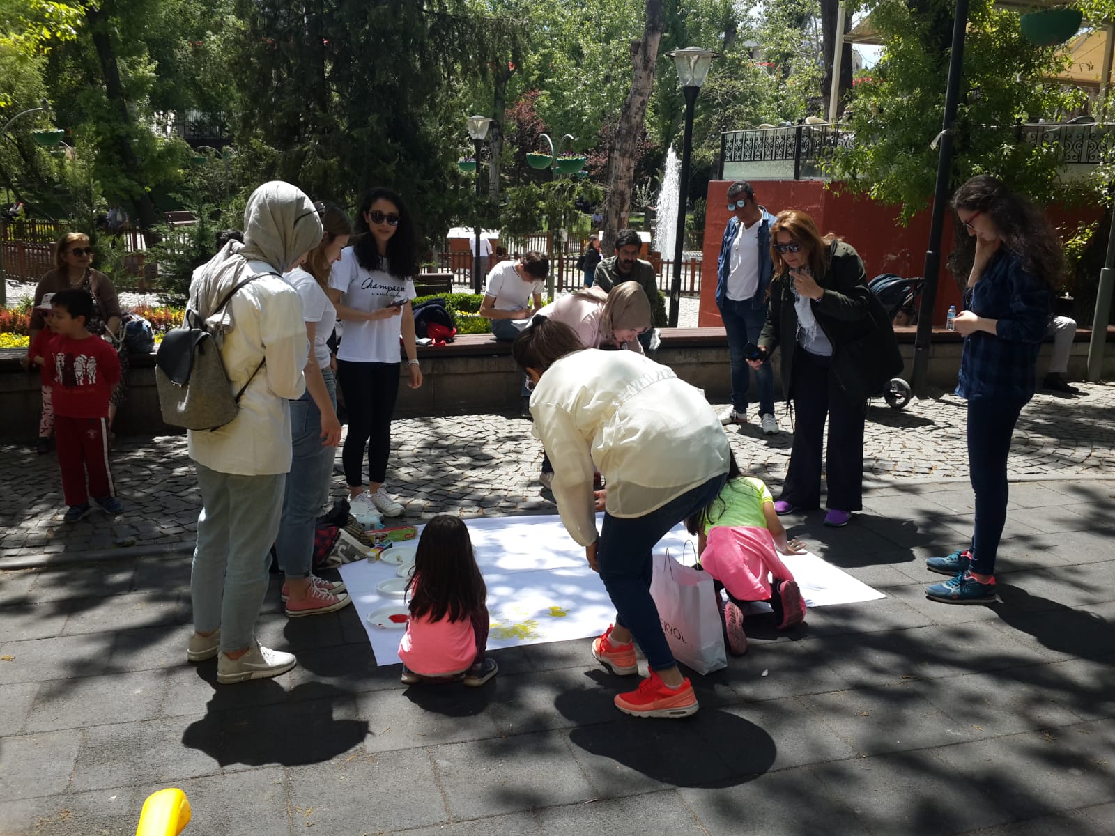 PMOGENÇ ANKARA ÜYELERİ İLE BİRLİKTE KUĞULU PARKTA PEYZAJ MİMARLIĞINI TANITTIK