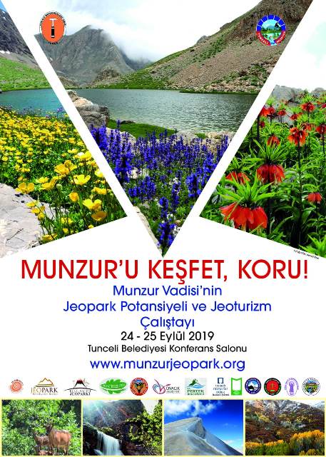 MUNZUR VADİSİNİN JEOPARK POTANSİYELİ VE JEOTURİZM ÇALIŞTAYI "MUNZUR'U KEŞFET, KORU" ANA TEMASI İLE BAŞLIYOR