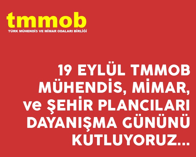 19 EYLÜL MMŞP DAYANIŞMA GÜNÜ ETKİNLİK PROGRAMI