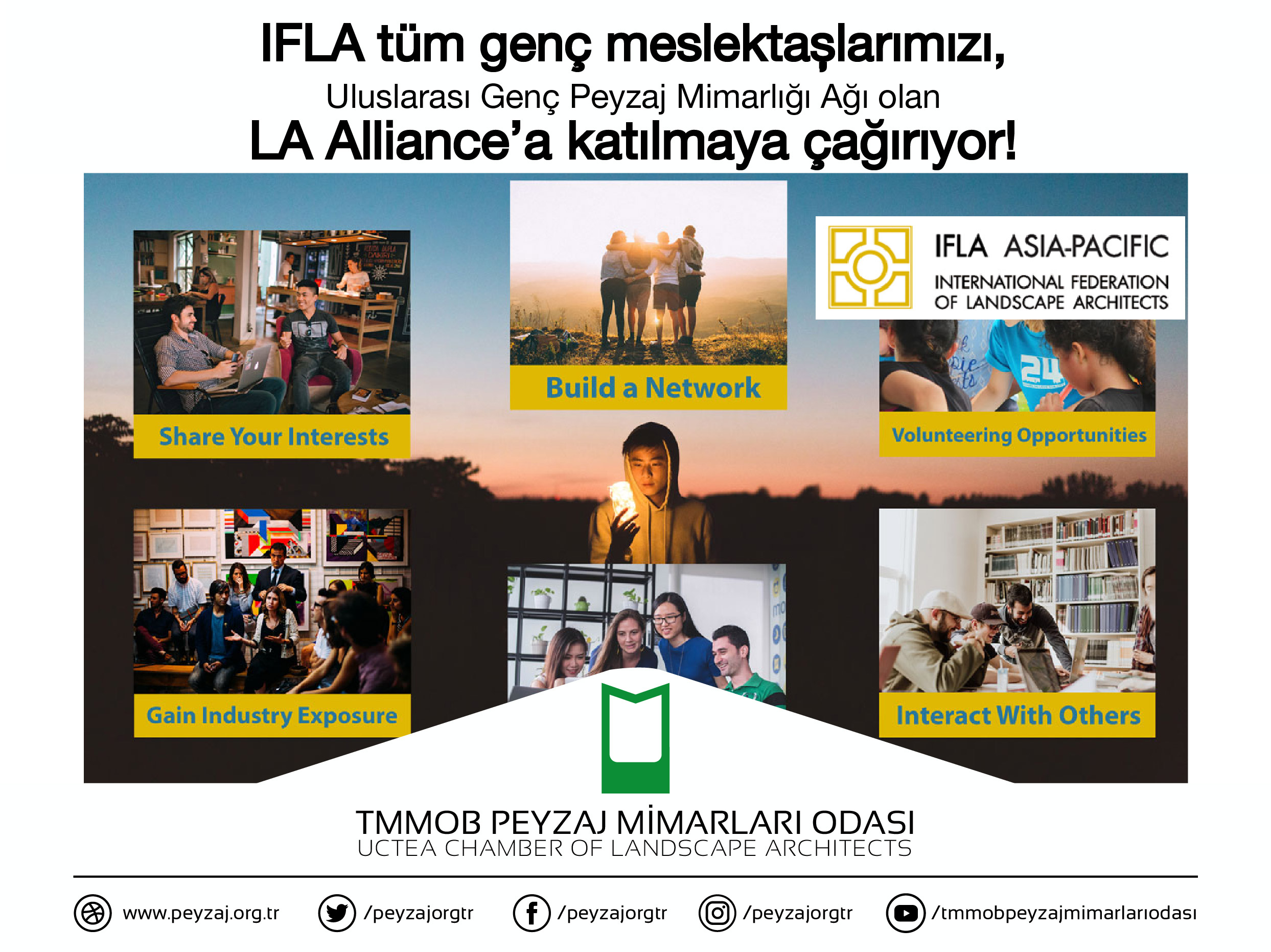 IFLA'DAN GENÇ MESLEKTAŞLARIMIZA ÇAĞRI