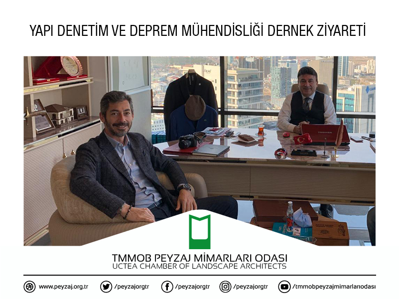 YAPI DENETİM VE DEPREM MÜHENDİSLİĞİ DERNEK ZİYARETİ