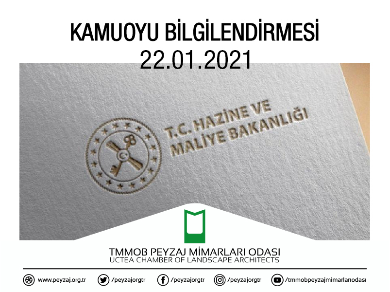 KAMUOYU BİLGİLENDİRMESİ 22.01.2021