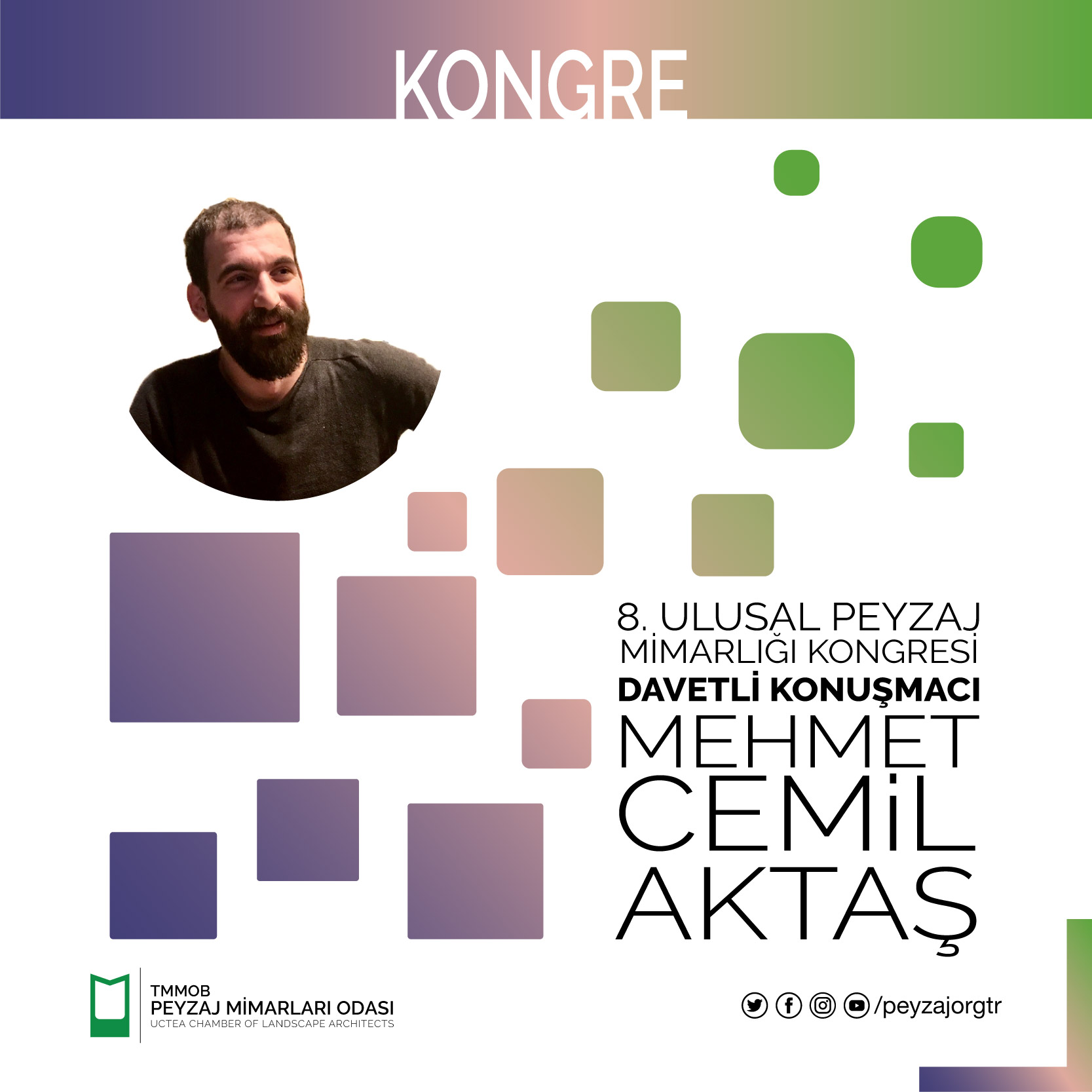 KONGRE | MEHMET CEMİL AKTAŞ - DAVETLİ KONUŞMACI