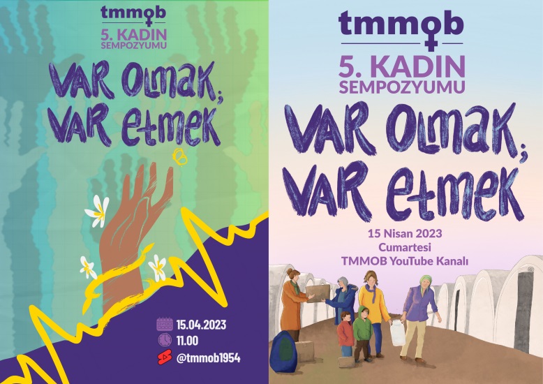 TMMOB 5. KADIN SEMPOZYUMU 15 NİSAN 2023 TARİHİNDE GERÇEKLEŞTİRİLECEK