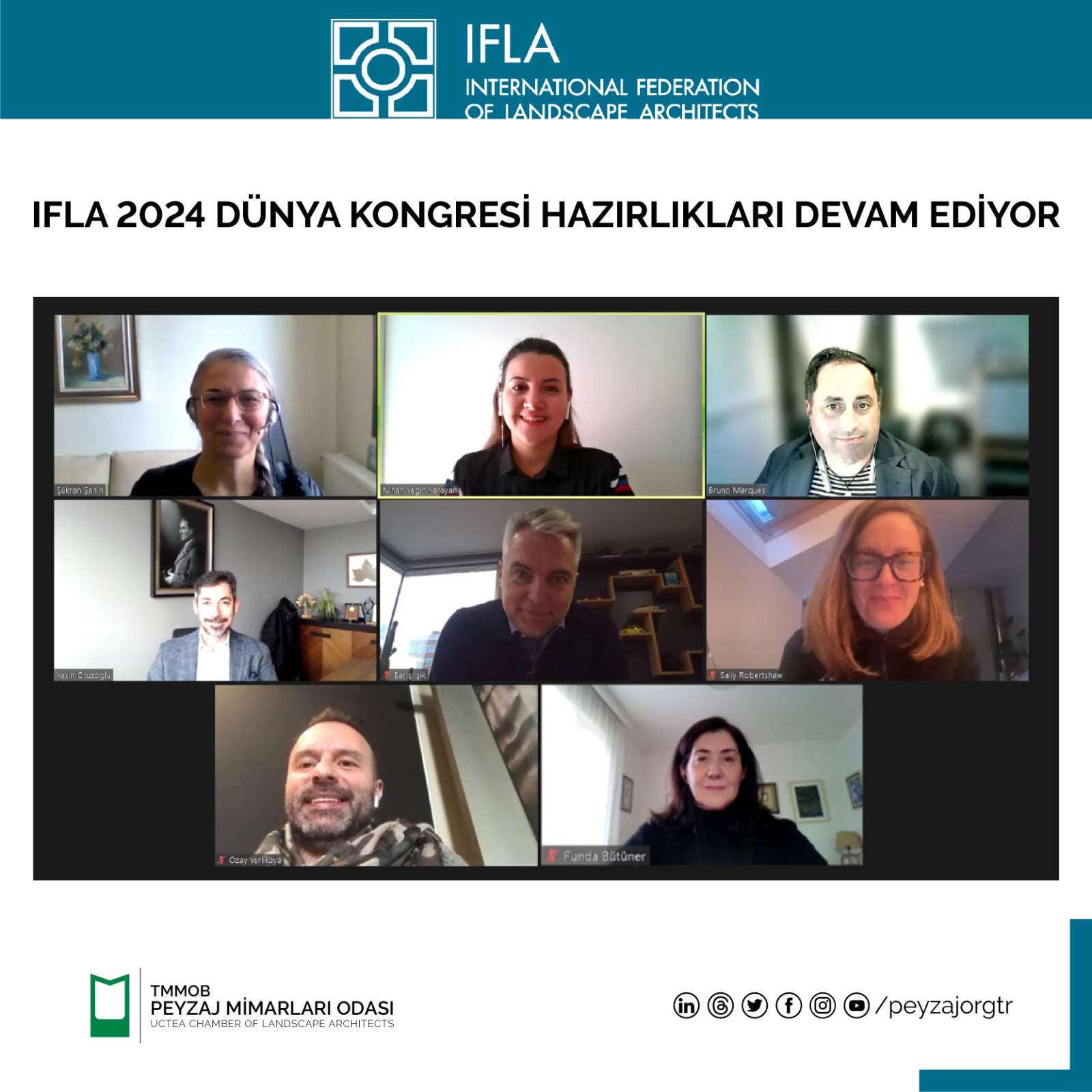 IFLA 2024 DÜNYA KONGRESİ HAZIRLIKLARI DEVAM EDİYOR