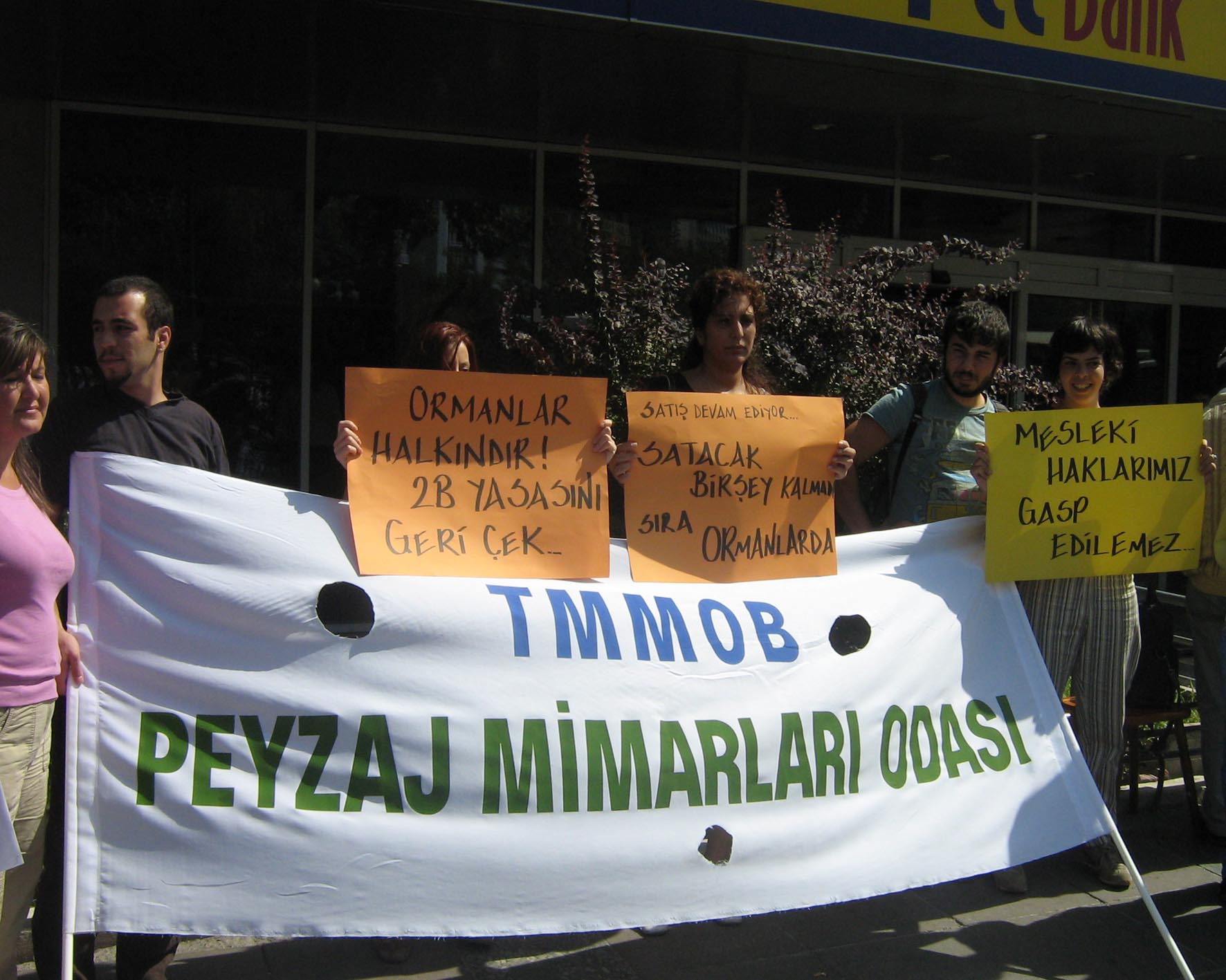 PEYZAJ MİMARLARI ODASI GENEL MERKEZİ'NDEN BASIN AÇIKLAMASI (20.09.2006)